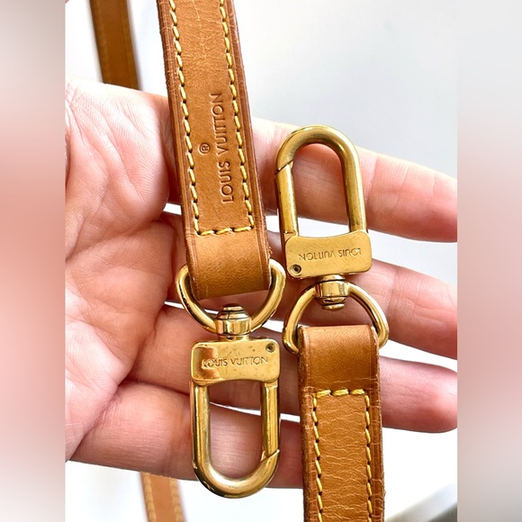 Authentic LOUIS VUITTON leather strap - Picture 12 of 13